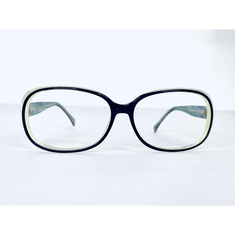 Kate Spade Black White Pearl Acetate Rectangular Glasses Italy Ella/S 61 15 125